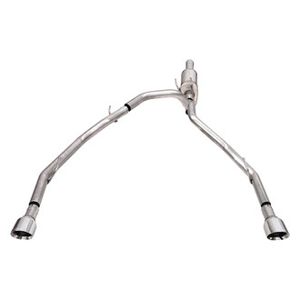 Corsa® - Xtreme™ 304 SS Cat-Back Exhaust System with Split Rear Exit