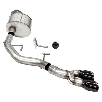 Corsa® - Xtreme™ 304 SS Cat-Back Exhaust System with Front of Tire Dual Side Exit