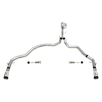 Corsa® - Xtreme™ 304 SS Cat-Back Exhaust System with Split Rear Exit