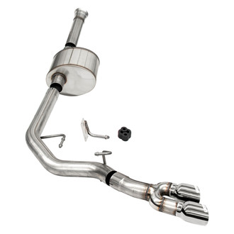 Corsa® - Xtreme™ 304 SS Cat-Back Exhaust System with Front of Tire Dual Side Exit