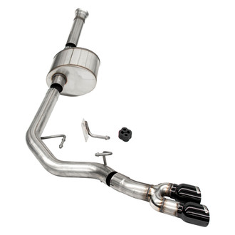 Corsa® - Xtreme™ 304 SS Cat-Back Exhaust System with Front of Tire Dual Side Exit