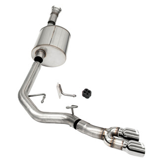 Corsa® - Sport™ 304 SS Cat-Back Exhaust System with Front of Tire Dual Side Exit