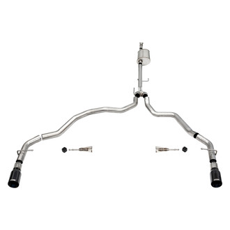 Corsa® - Sport™ 304 SS Cat-Back Exhaust System with Split Rear Exit