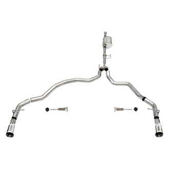 Corsa® - Sport™ 304 SS Cat-Back Exhaust System with Split Rear Exit