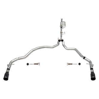 Corsa® - Sport™ 304 SS Cat-Back Exhaust System with Split Rear Exit
