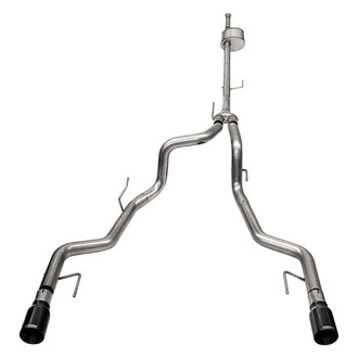 Corsa® - Xtreme™ 304 SS Cat-Back Exhaust System with Split Rear Exit