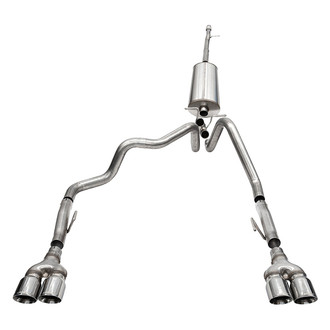 Corsa® - Sport™ 304 SS Cat-Back Exhaust System with Quad Rear Exit