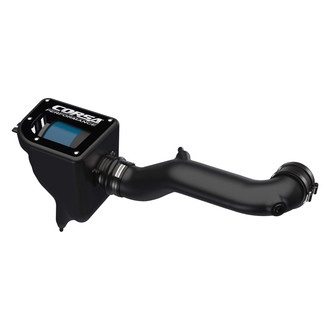 Corsa® - Closed Box Plastic Black Cold Air Intake System with Donaldson PowerCore® Blue Filter