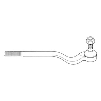 Corteco® - Front Driver or Passenger Side Inner Steering Tie Rod End