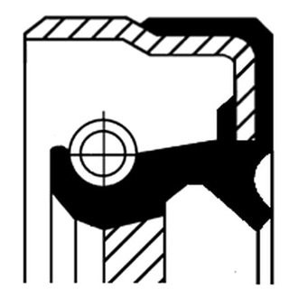 Corteco® - Crankshaft Seal with Dust Seal
