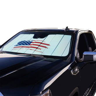 Covercraft® - UVS100™ Premier Series Custom American Flag Sun Shade