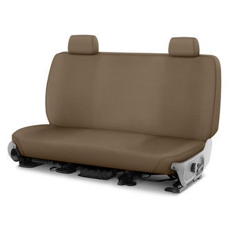 Covercraft® - SeatSaver™ Waterproof Polyester 3rd Row Taupe Custom Seat Covers