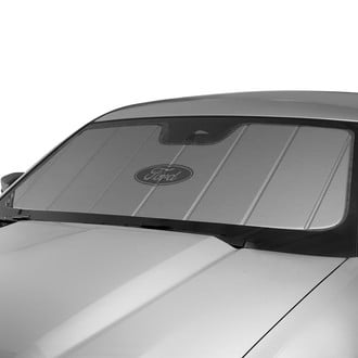 Covercraft® - UVS100™ Black Ford Oval Heat Shield with Logo