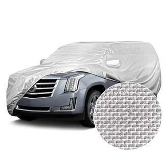 Coverking® CVC3E62JA9308 - Silverguard™ Silver Custom Car Cover