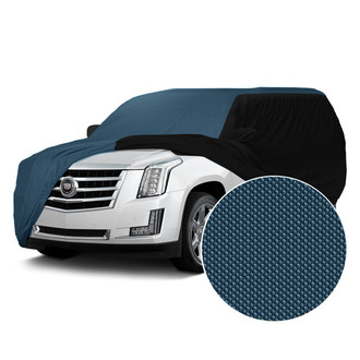 Coverking® - Stormproof™ Blue Custom Car Cover with Black Sides