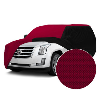 Coverking® - Stormproof™ Red Custom Car Cover with Black Sides