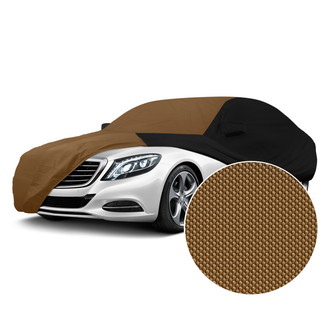 Coverking® - Stormproof™ Tan Custom Car Cover with Black Sides