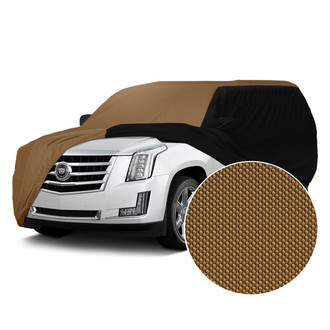 Coverking® - Stormproof™ Tan Custom Car Cover with Black Sides