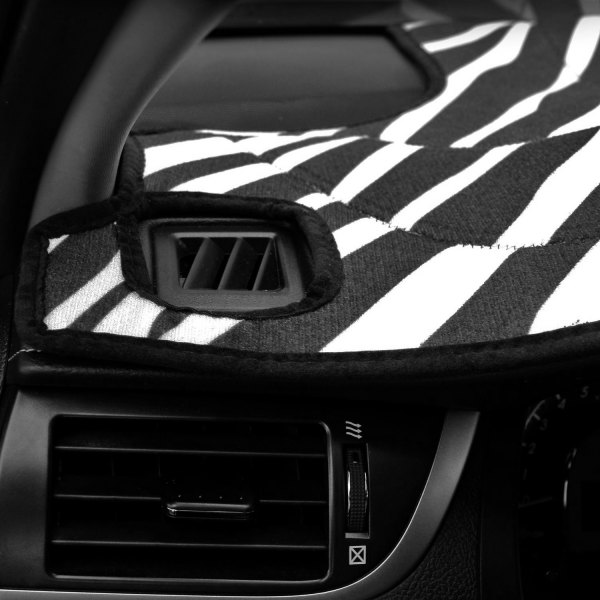 Coverking® CDCA13TT10202 - Designer Velour Zebra Custom Dash