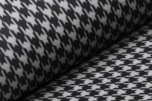 Designer Printed Neosupreme Houndstooth Material