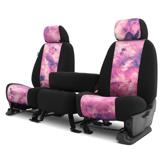 Coverking® - Designer Printed Neosupreme Nature Nebula 1st Row Blooming Custom Seat Covers