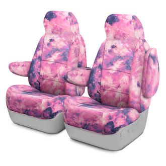 Coverking® - Designer Printed Neosupreme Nature Nebula 1st Row Blooming Custom Seat Covers
