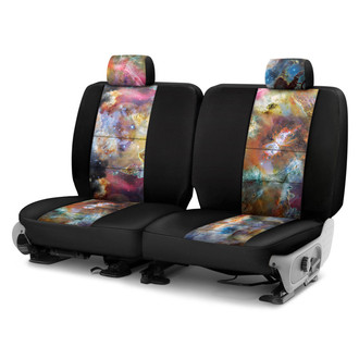 Coverking® - Designer Printed Neosupreme Nature Nebula 3rd Row Cosmos Custom Seat Covers