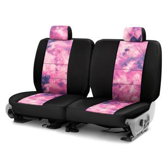 Coverking® - Designer Printed Neosupreme Nature Nebula 3rd Row Blooming Custom Seat Covers