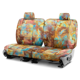 Coverking® - Designer Printed Neosupreme Nature Nebula 3rd Row Painted Custom Seat Covers