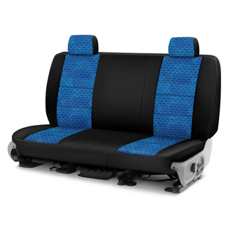 Coverking® - Designer Printed Neosupreme Overlapping Shell 2nd Row Shell Sea Custom Seat Covers