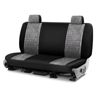 Coverking® - Designer Printed Neosupreme Animal Printed 2nd Row Alligator Steel Custom Seat Covers