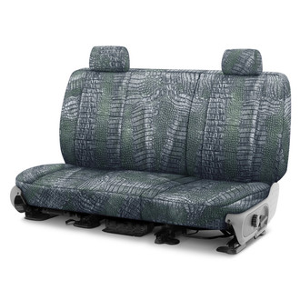 Coverking® - Designer Printed Neosupreme Animal Printed 2nd Row Alligator Aquatic Custom Seat Covers