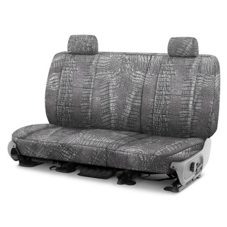 Coverking® - Designer Printed Neosupreme Animal Printed 2nd Row Alligator Steel Custom Seat Covers