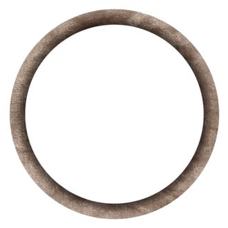 Coverking® - Velour Beige Steering Wheel Cover