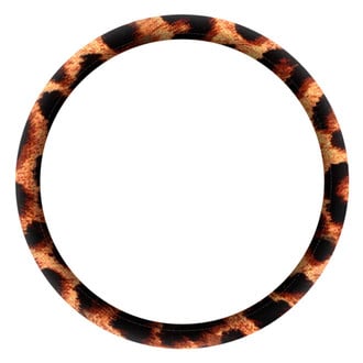 Coverking® - Designer Velour Cheetah Steering Wheel Cover