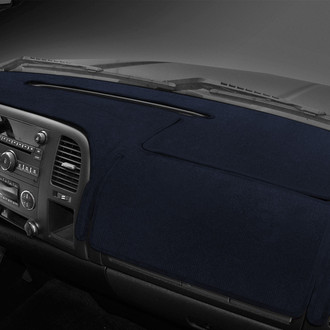 Coverking® - Velour Dark Blue Custom Dash Cover
