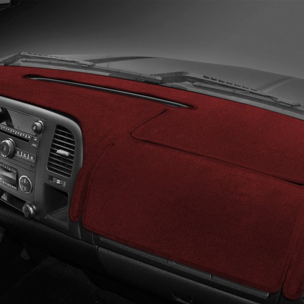  Coverking® - Velour Red Custom Dash Cover