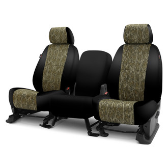 Coverking® - Mossy Oak™ 1st Row Camo Bottomland Custom Seat Covers