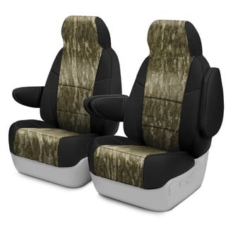 Coverking® - Mossy Oak™ 1st Row Camo Bottomland Custom Seat Covers