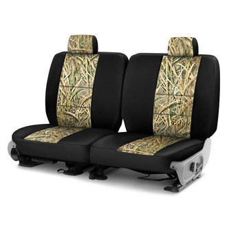 Coverking® - Mossy Oak™ 3rd Row Camo Shadow Grass Blades Custom Seat Covers