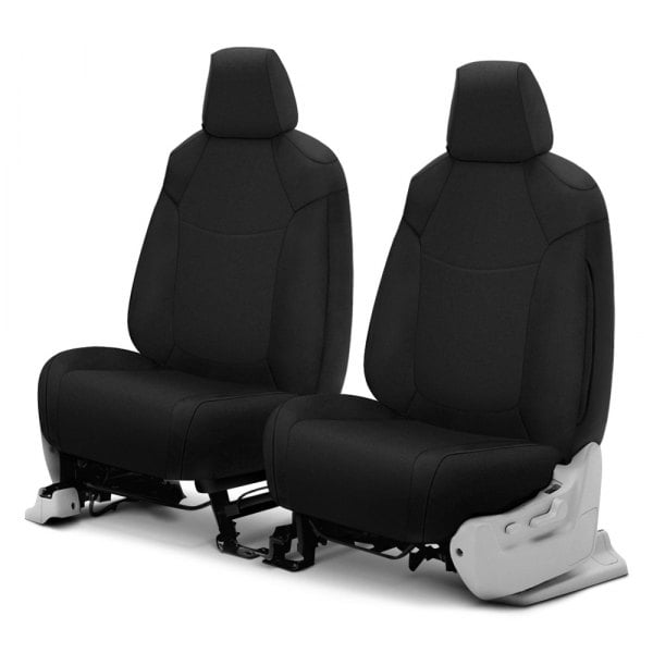 Coverking® - SpartanShield™ 1st Row Black Custom Seat Covers