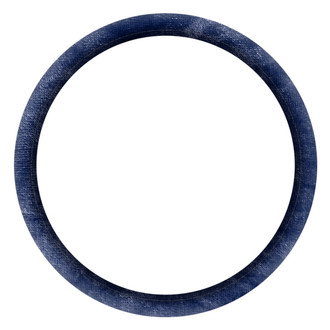 Coverking® - Velour Dark Blue Steering Wheel Cover