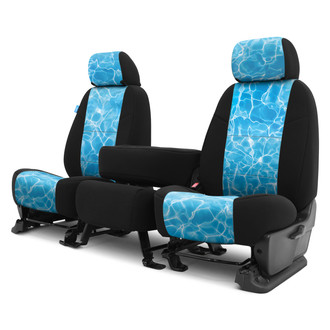Coverking® - Designer Printed Neosupreme Nature Nebula 1st Row Water Custom Seat Covers