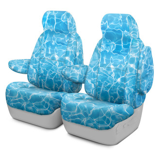 Coverking® - Designer Printed Neosupreme Nature Nebula 1st Row Water Custom Seat Covers