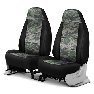 Coverking® - Digital 1st Row Camo Jungle Custom Seat Covers