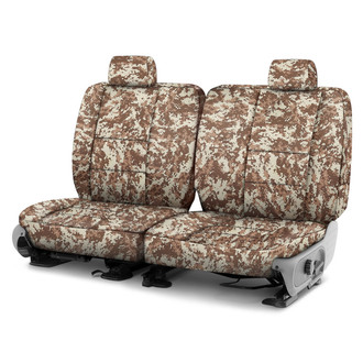 Coverking® - Digital 3rd Row Camo Sand Custom Seat Covers