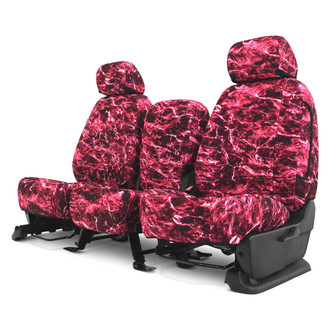 Coverking® - Mossy Oak™ 1st Row Elements Crimson Custom Seat Covers