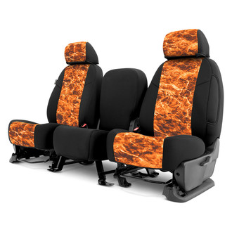 Coverking® - Mossy Oak™ 2nd Row Elements Sunset Custom Seat Covers