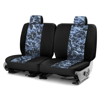 Coverking® - Mossy Oak™ 3rd Row Elements Bluefin Custom Seat Covers