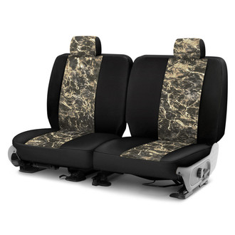 Coverking® - Mossy Oak™ 3rd Row Elements Sandcrab Custom Seat Covers